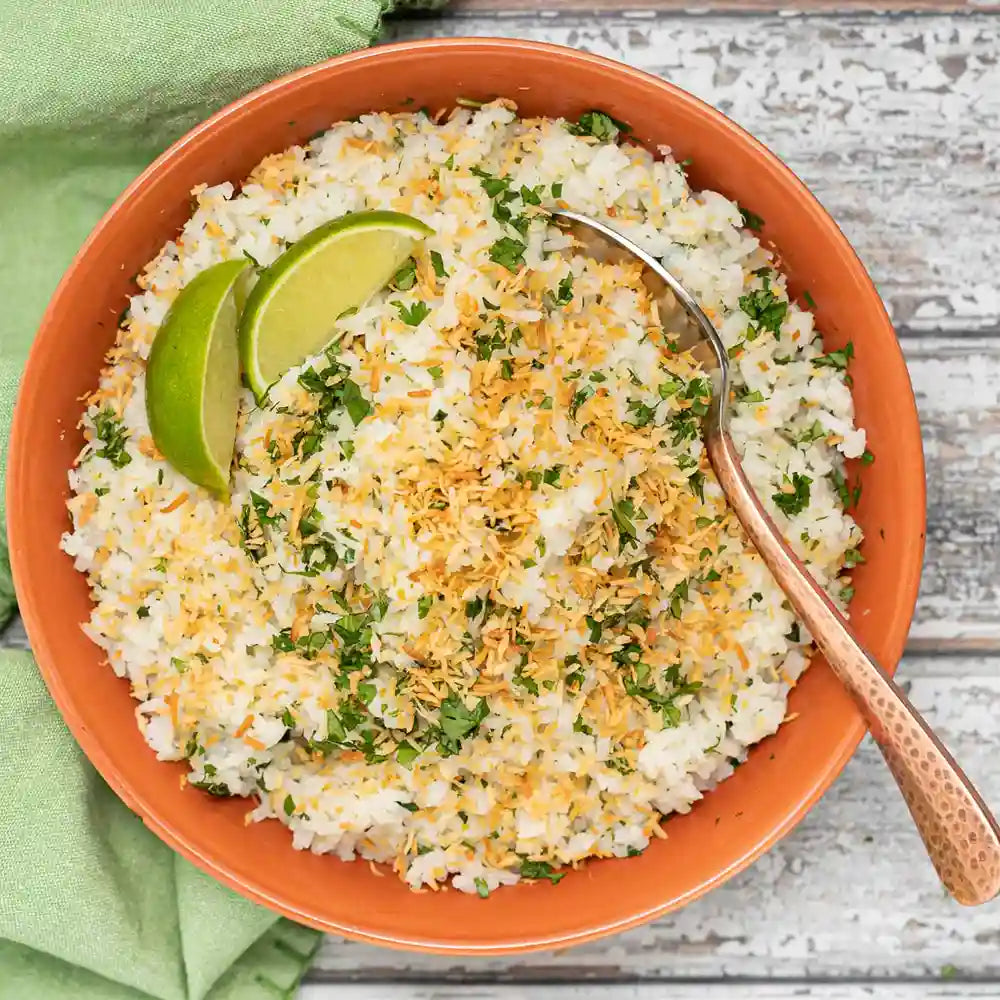 Waitrose Coconut Lime and Coriander Rice Vegan